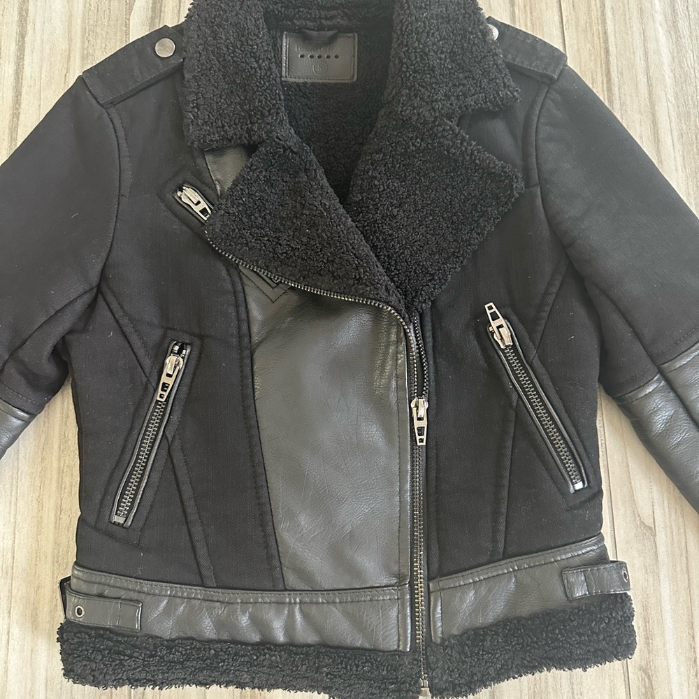 Blank NYC Black Leather Jacket